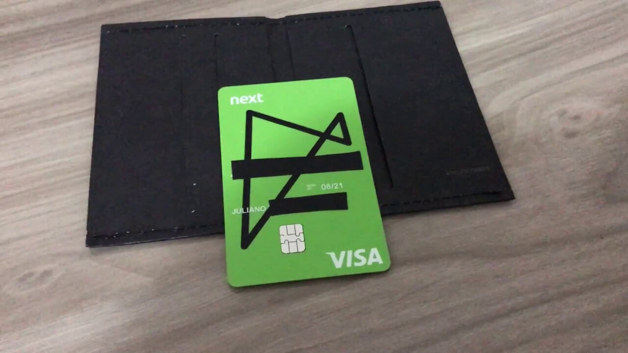 Cartão de crédito internacional Next.me
